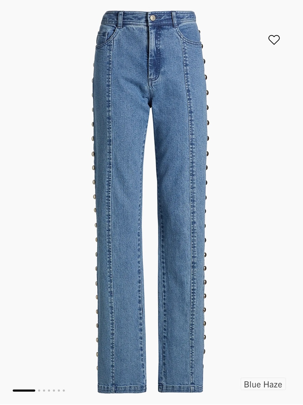 Cinq a Sept Shailene Studded Blue Haze Jeans